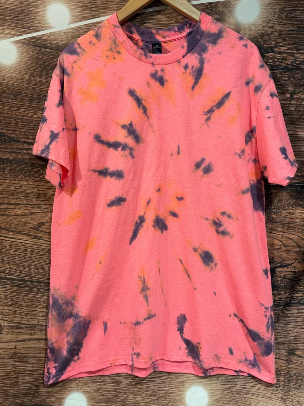 Pink Tye Dye woman’s tee shirt